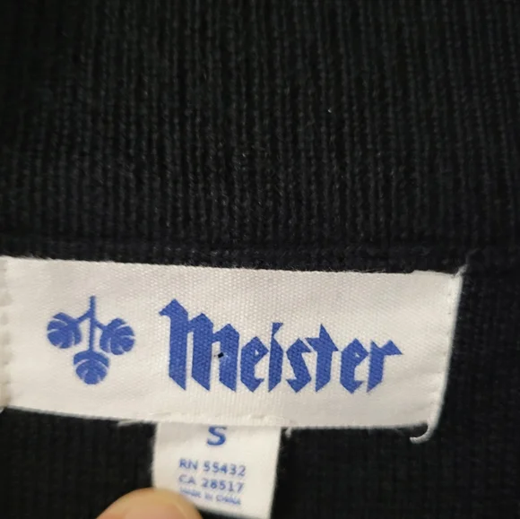 Meister Vintage Unisex Pullover Sweater Size S - Picture 6 of 8